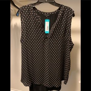 1X Papermoon Fayette Mixed Material Blouse-originally bought through Stitchfix